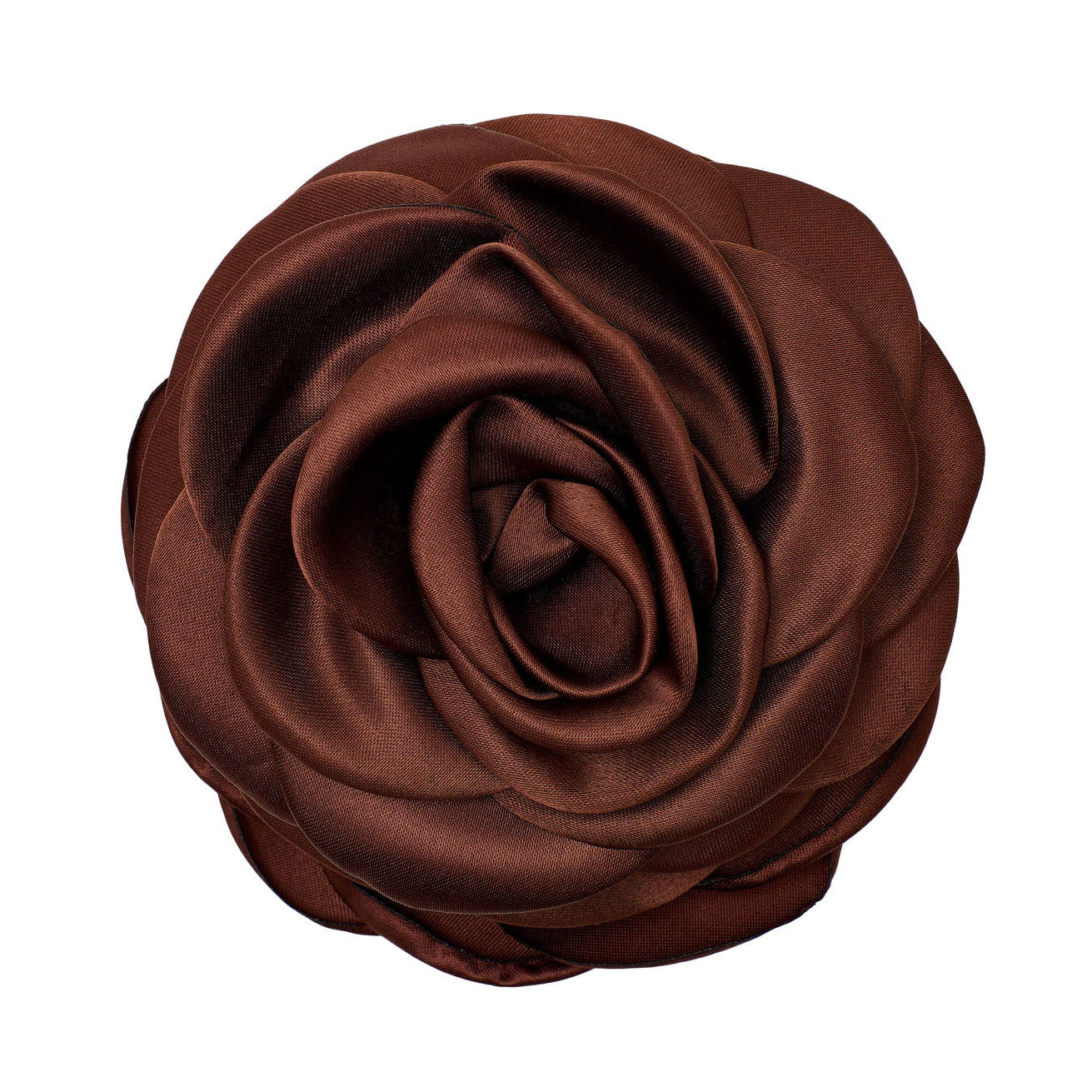 Small Satin Rose Klemme