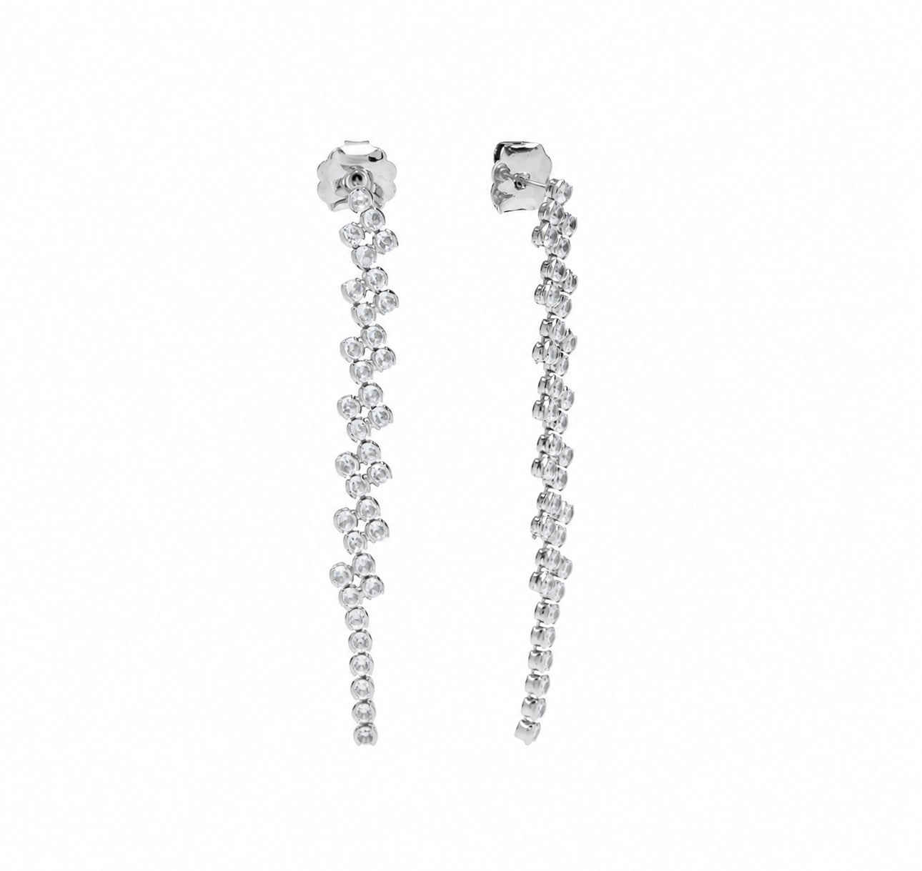 Claire Crystal Long Studs