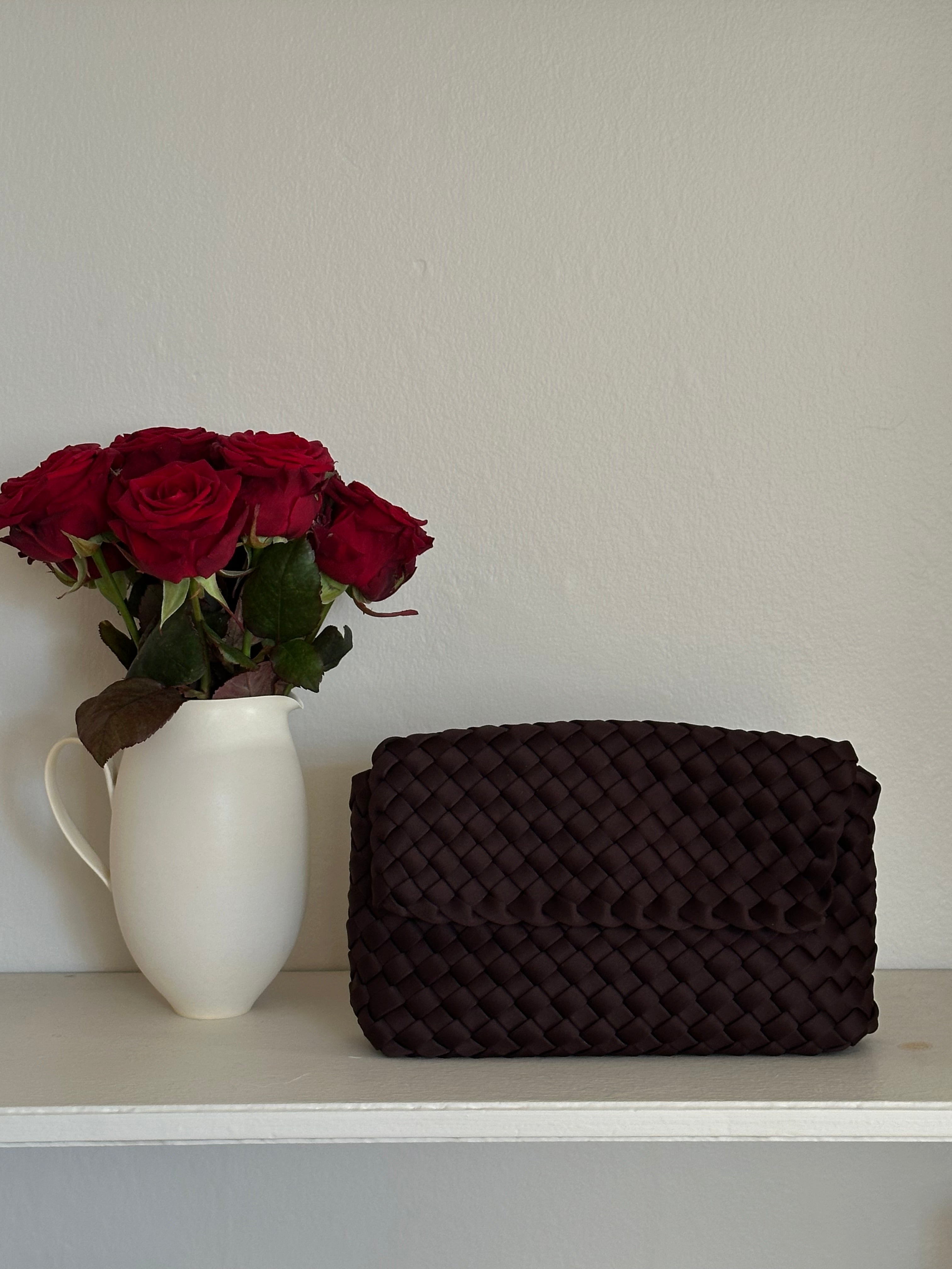 Flap Bag with Shoulder Strap