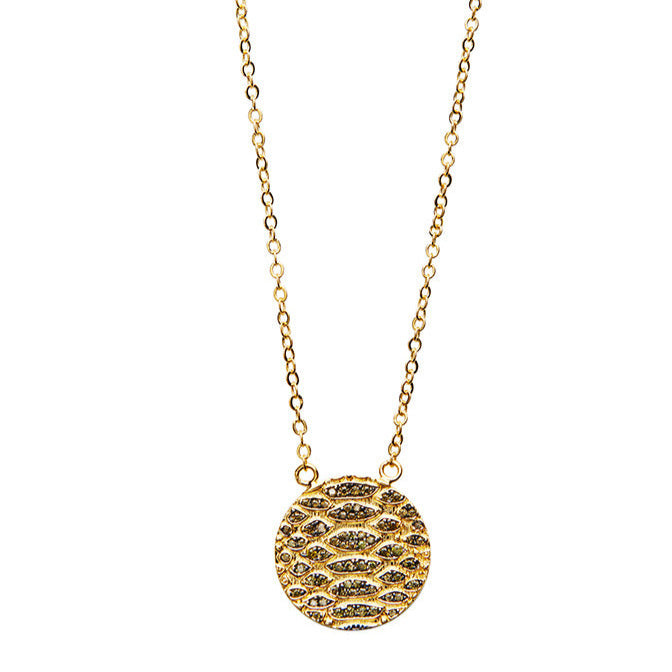 Python Necklace Diamond Python Crystal Necklace – Pico Copenhagen