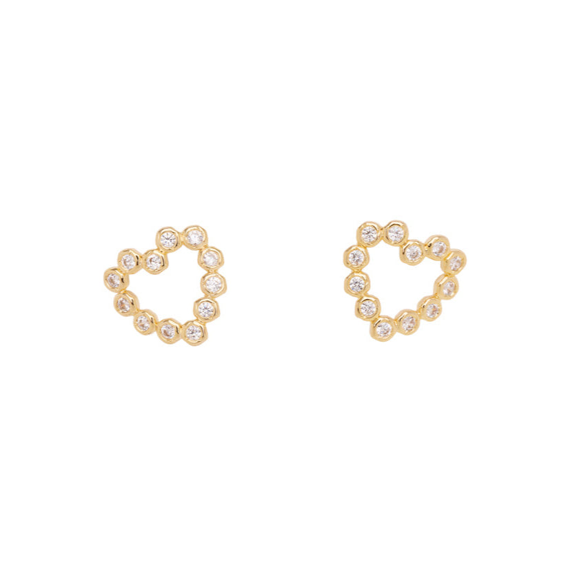 Mina Petit Crystal Studs