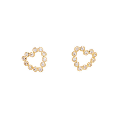 Mina Petit Crystal Studs