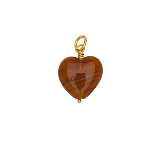 French Grande Heart Pendant