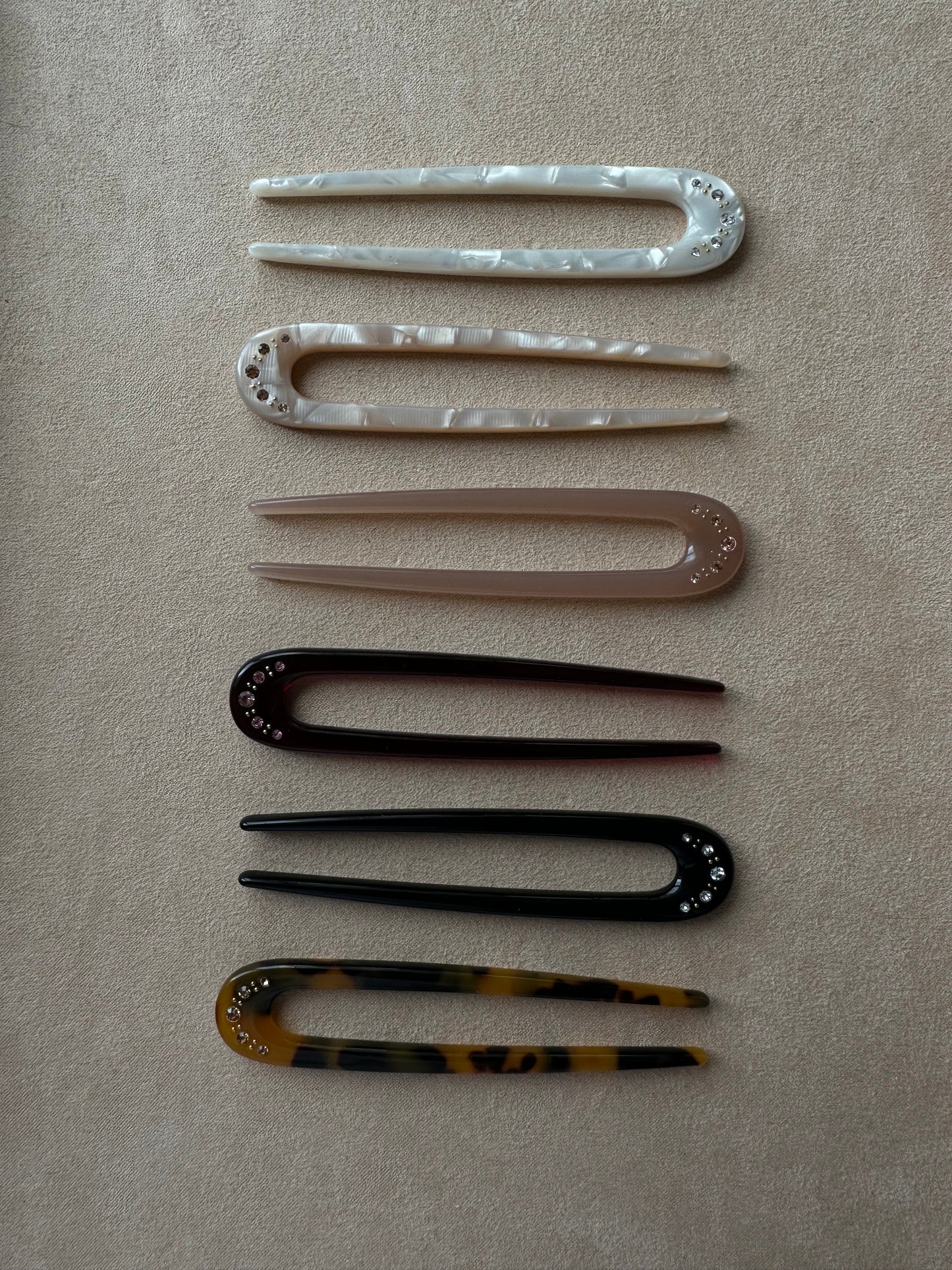 Sunny Crystal Hair Pin