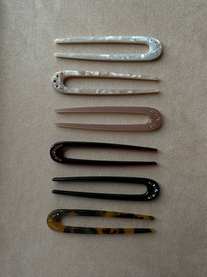 Sunny Crystal Hair Pin