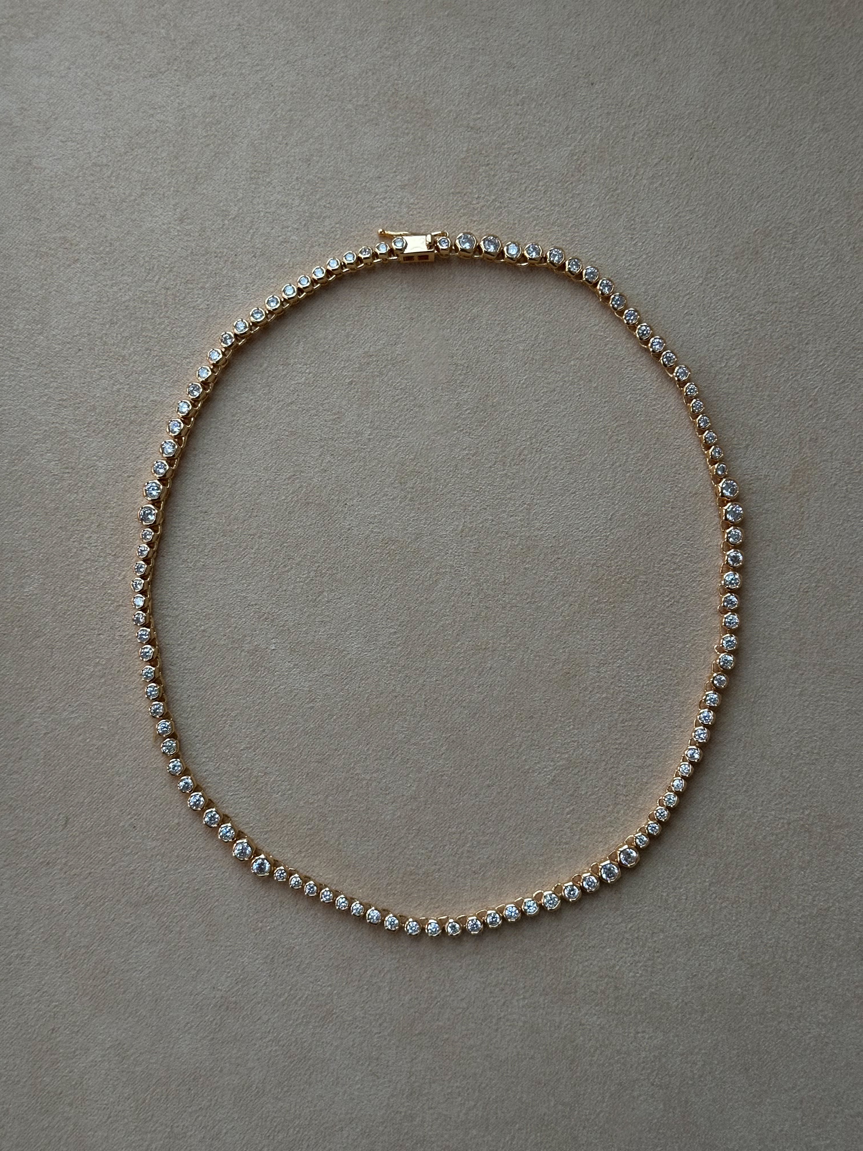 Elva Crystal Necklace