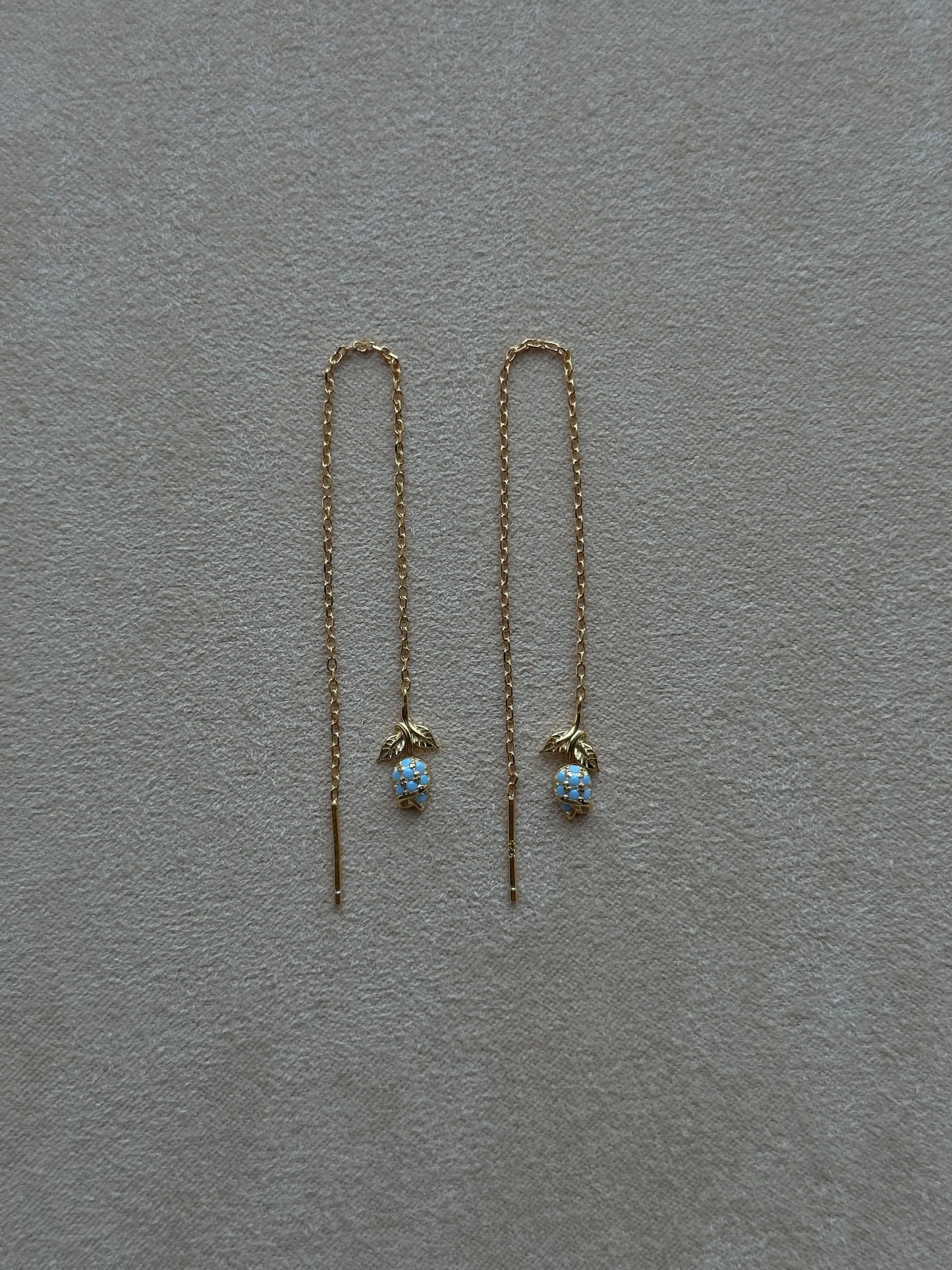 Tulip Chain Earrings