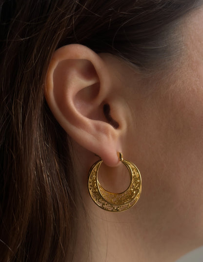 Filigran Luxe Hoops