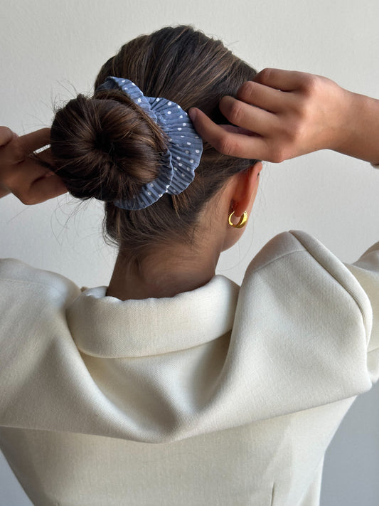 Dalmatian Scrunchie