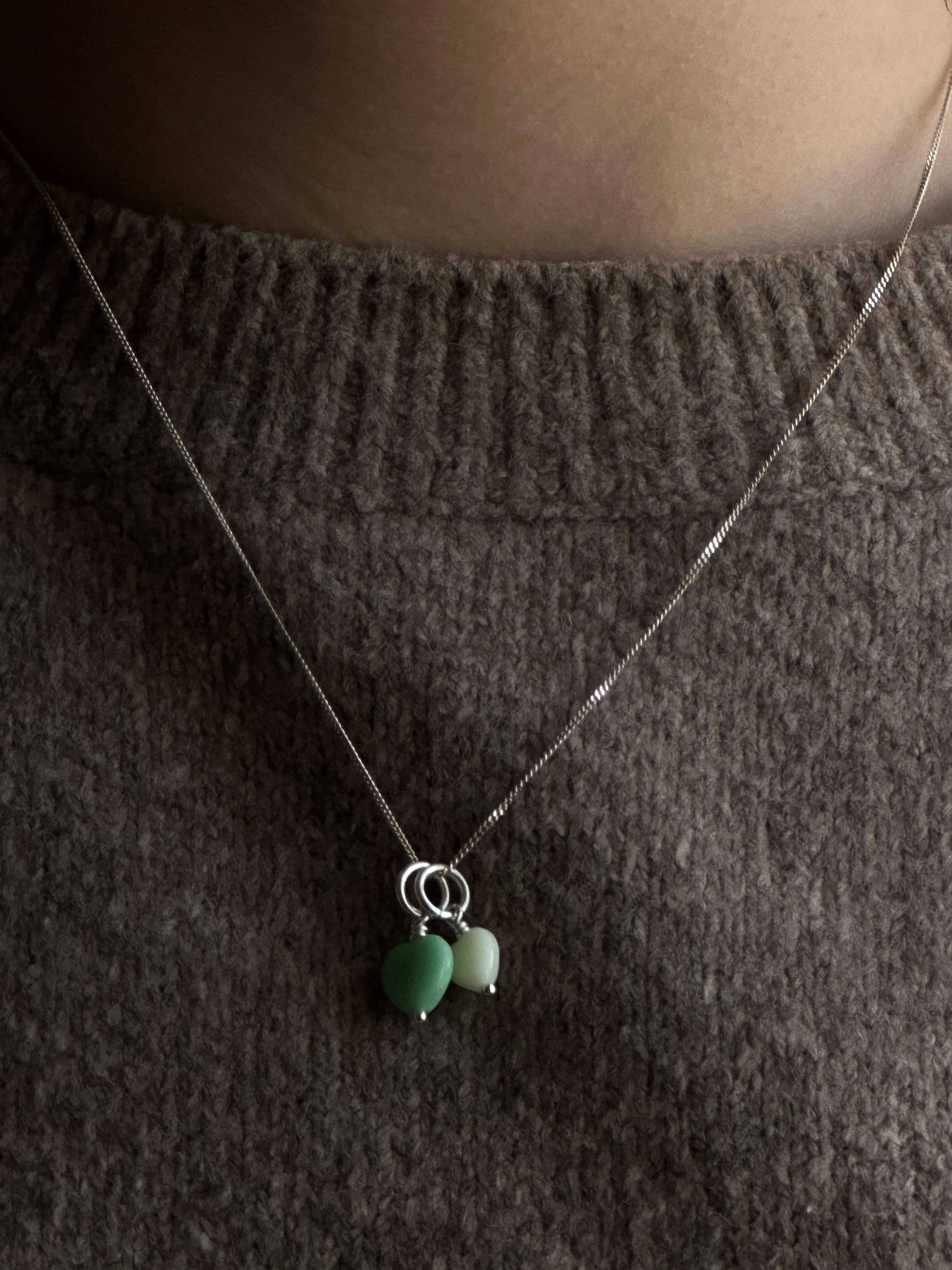 French Petit Heart Pendant