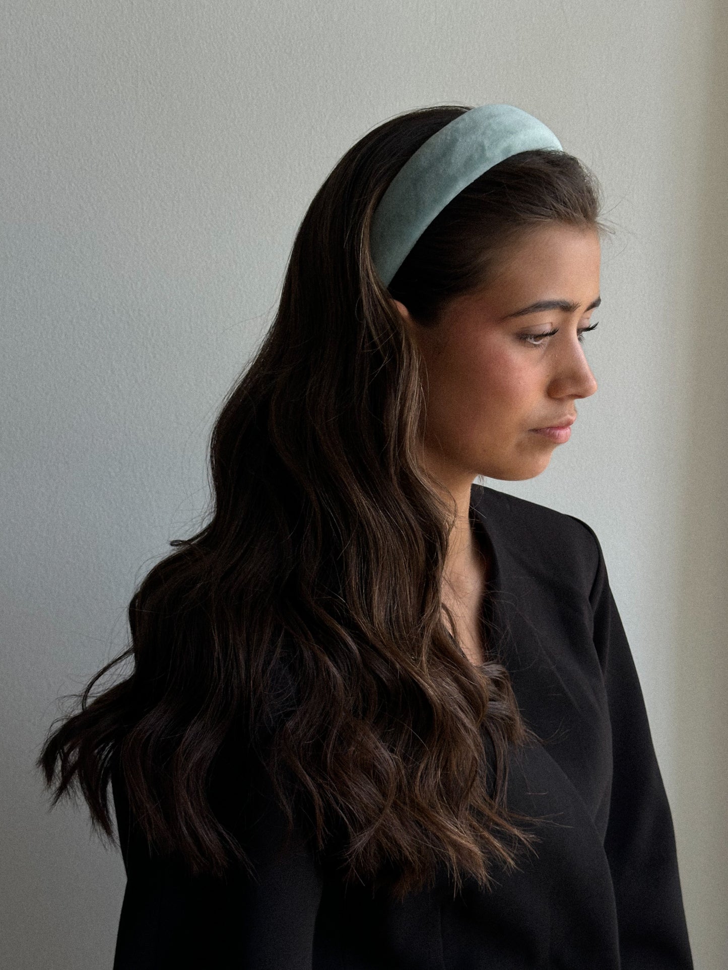 Emma Plain Velvet Headband