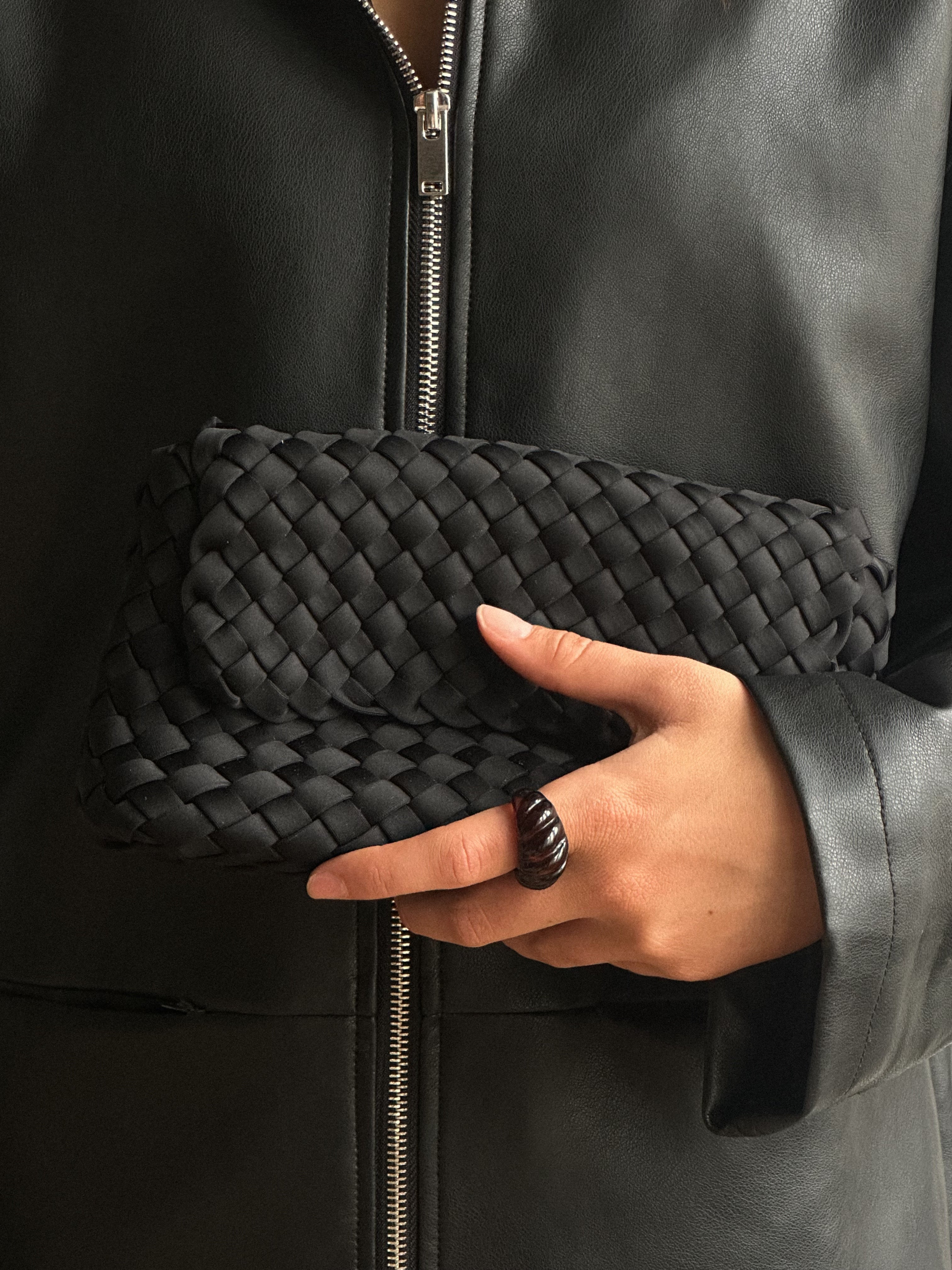 Flap Bag with Shoulder Strap