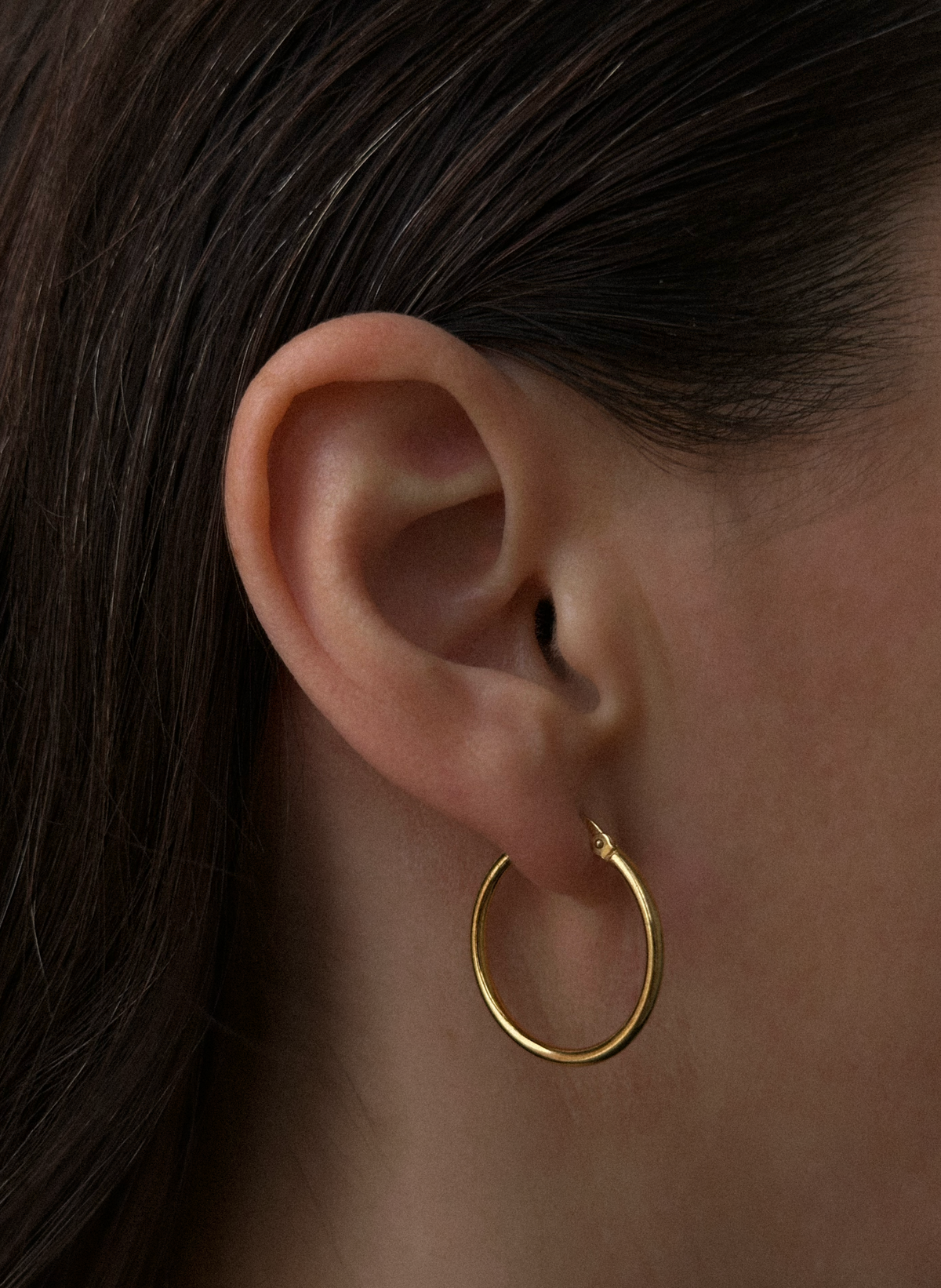 Basic Large Hoops