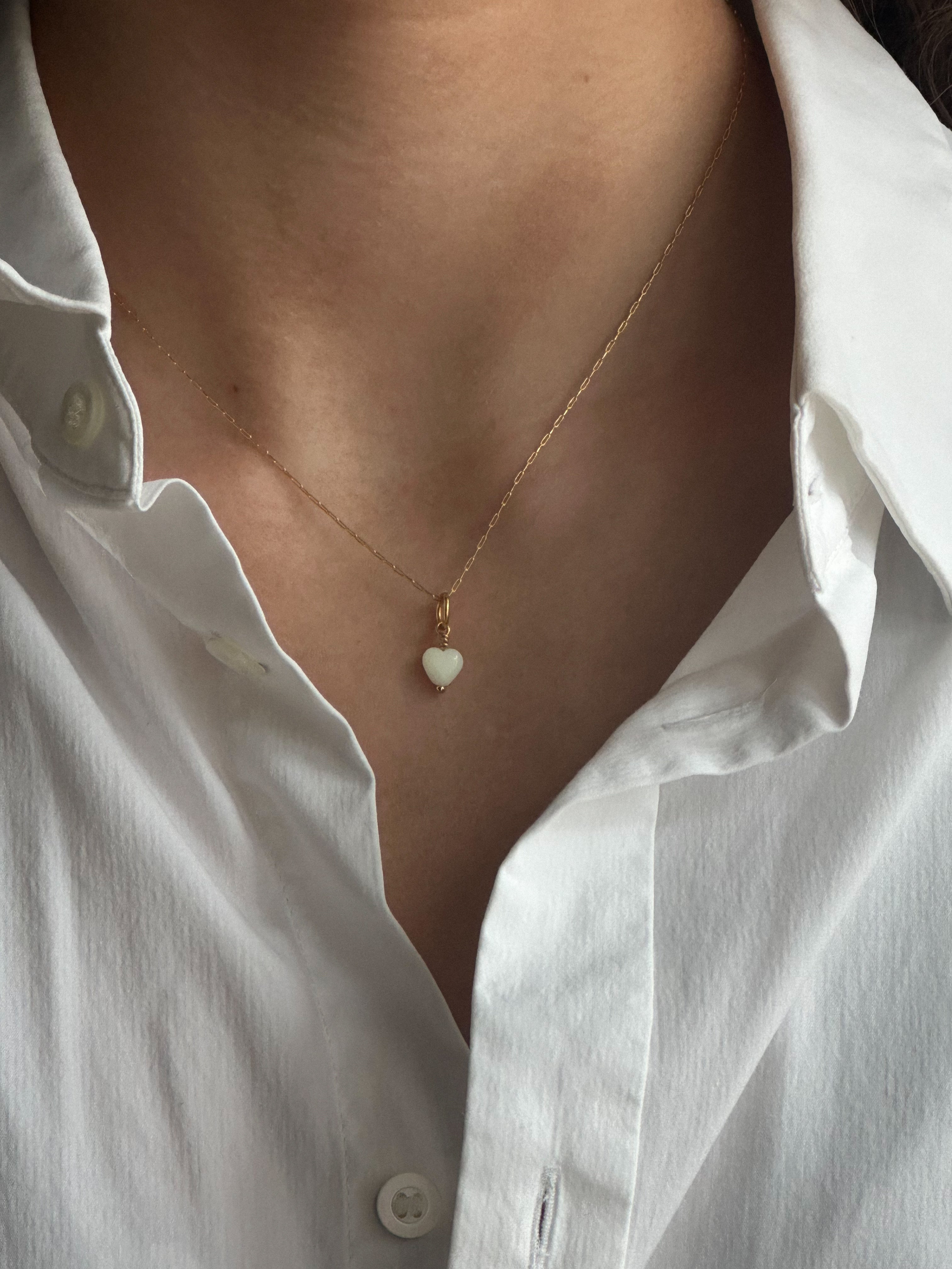 French Mini Heart Pendant – Pico Copenhagen