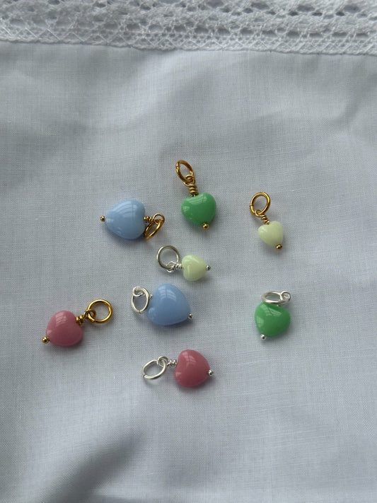 French Petit Heart Pendant