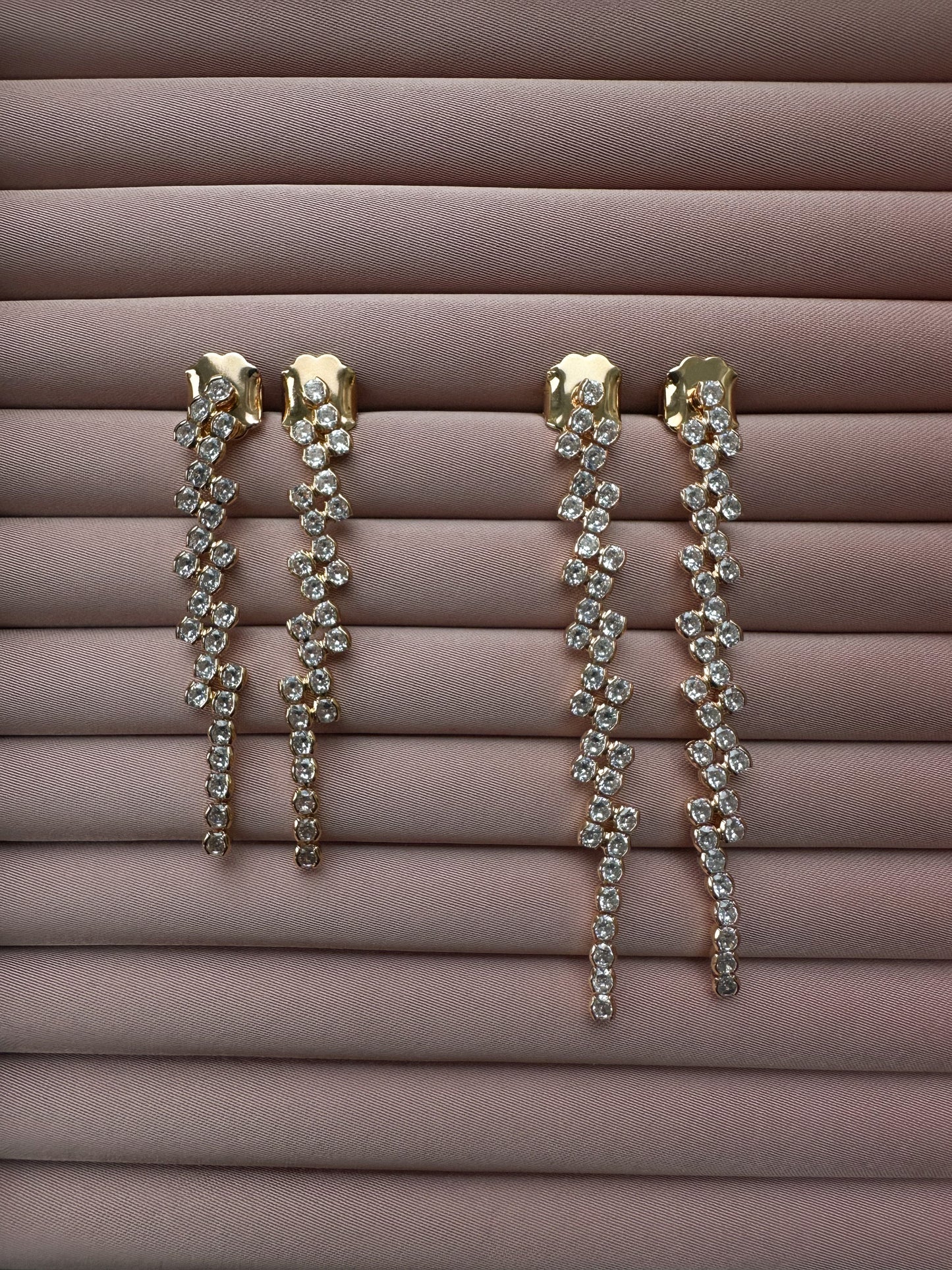 Claire Crystal Short Studs
