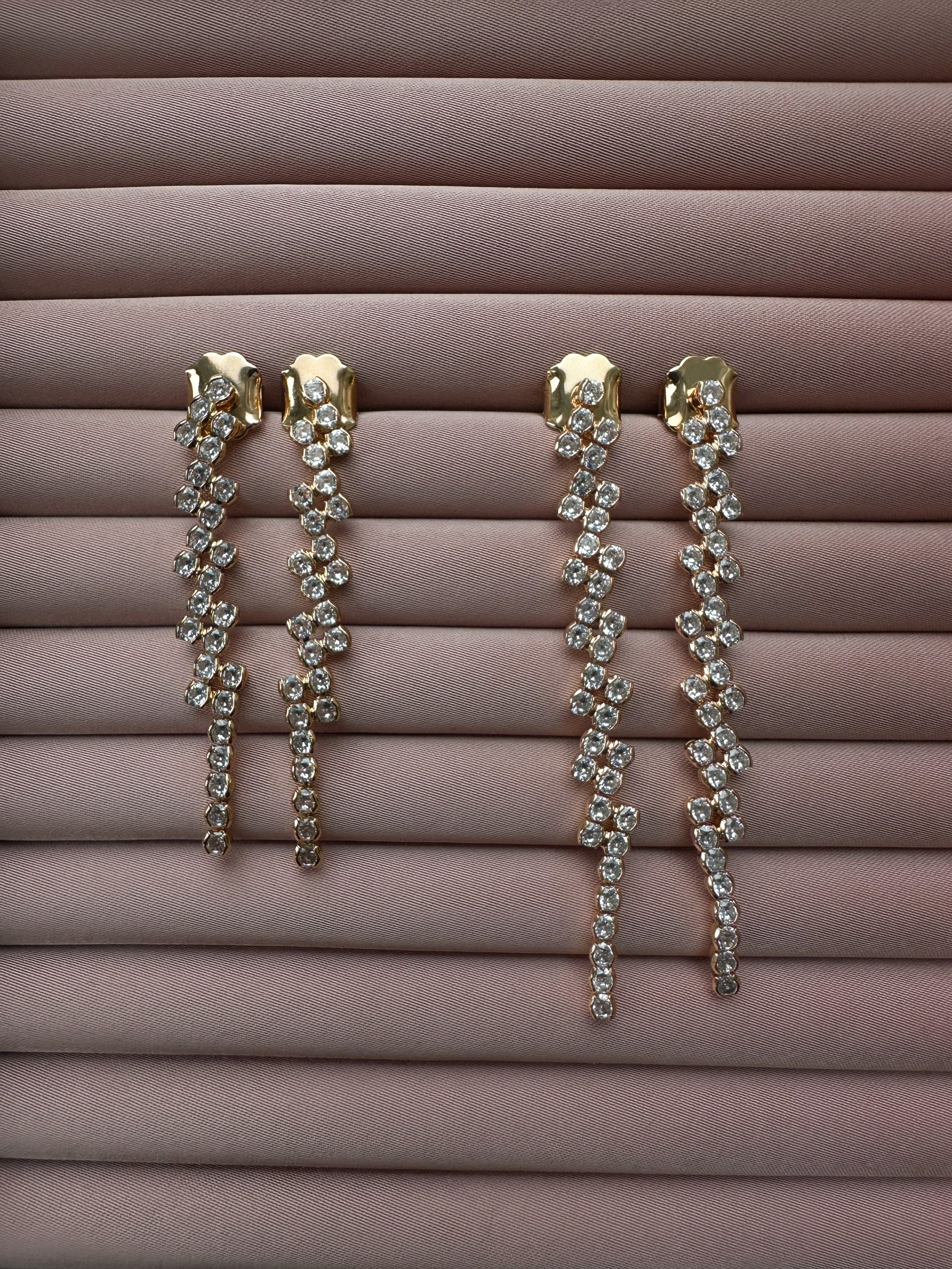 Claire Crystal Short Studs