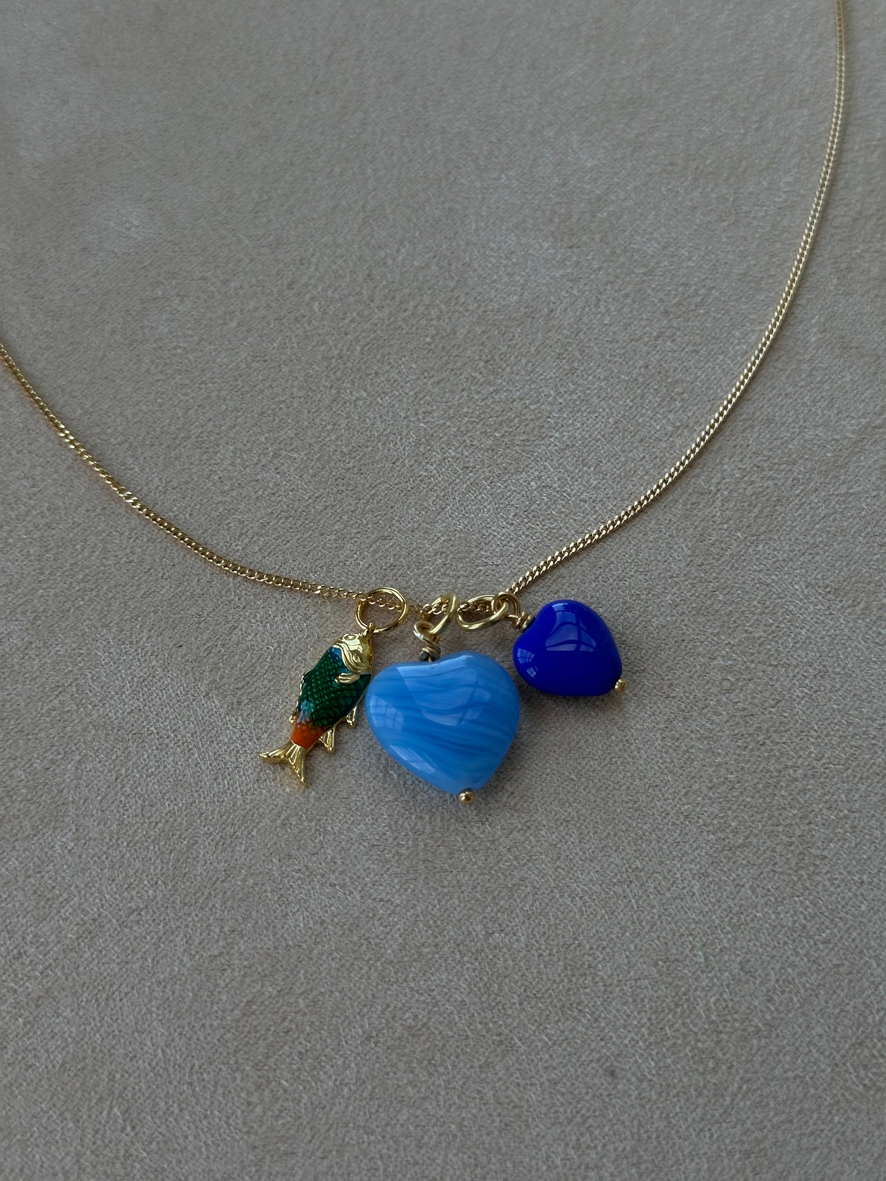 French Grande Heart Pendant