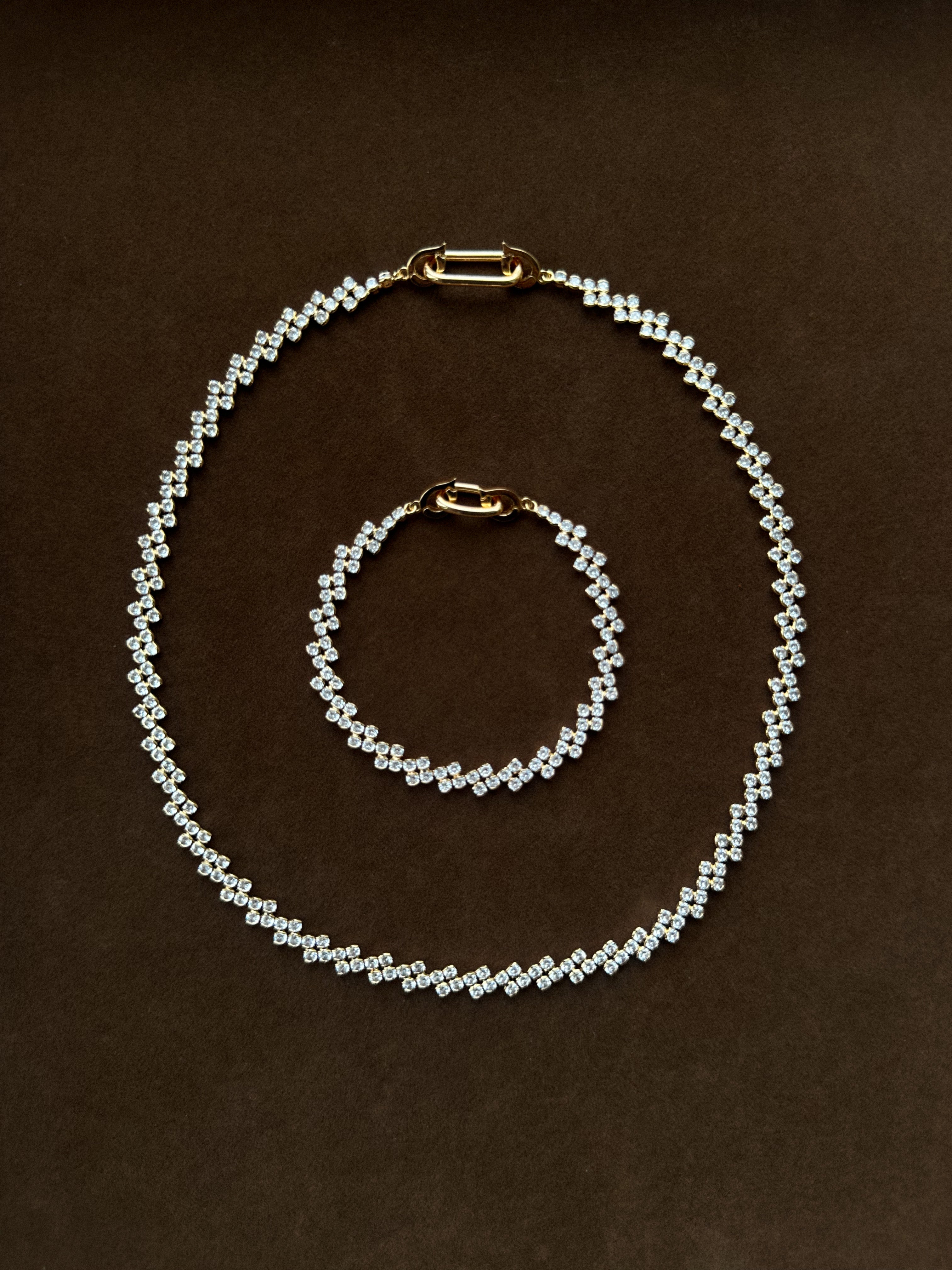 Claire Crystal Necklace