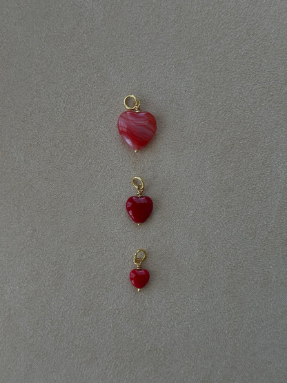 French Grande Heart Pendant