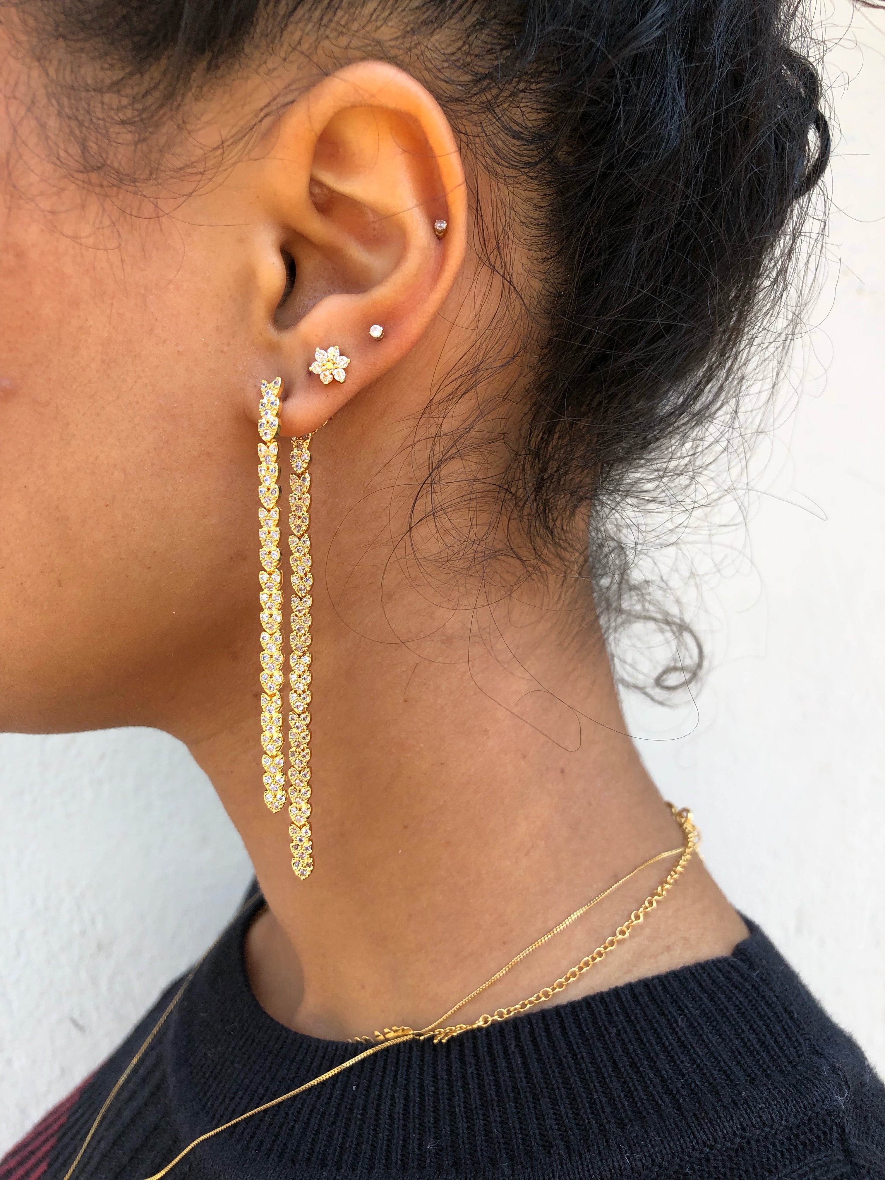 Erika Crystal Studs