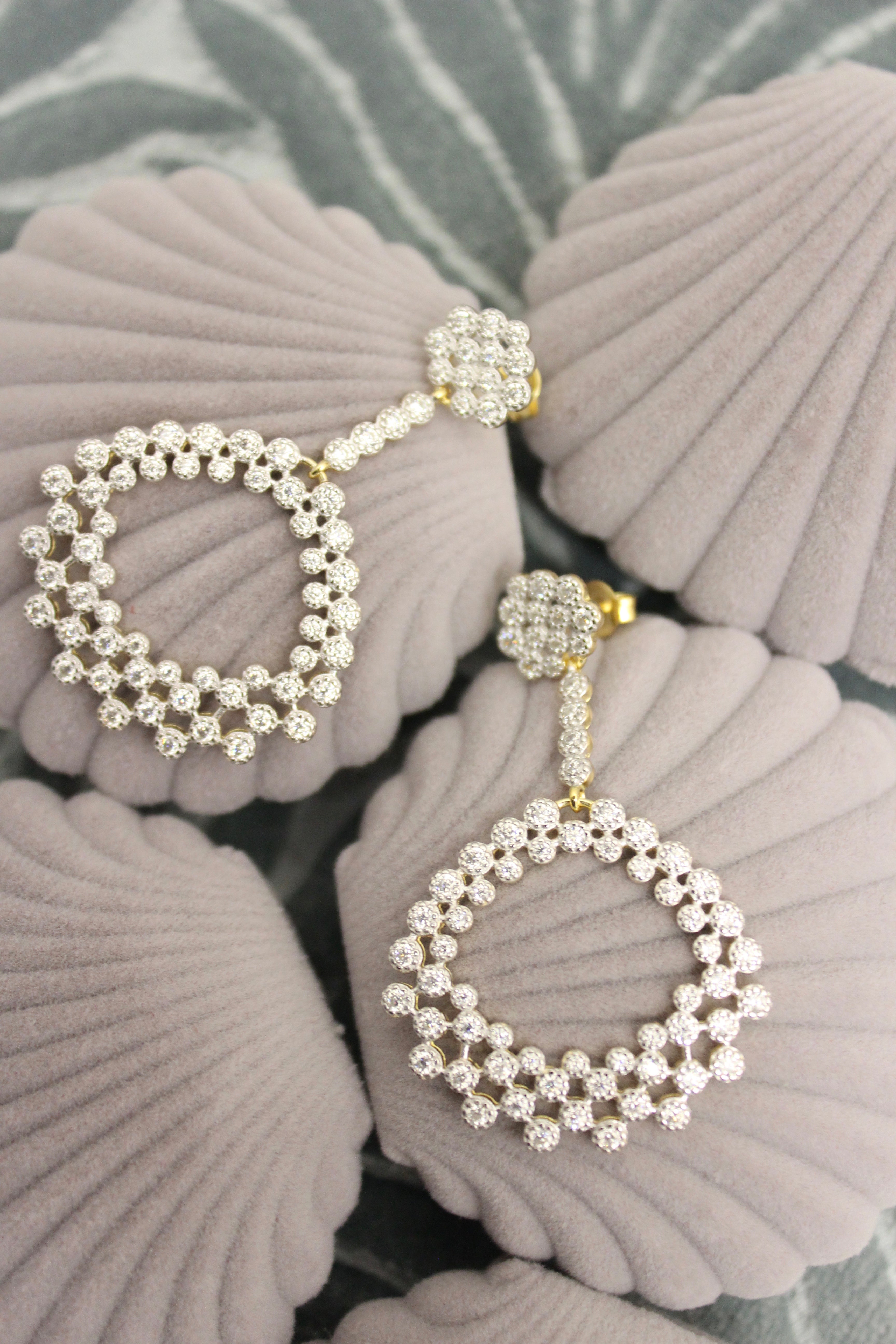 Gabby Crystal Studs