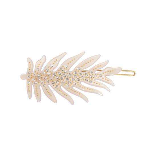 Leaf Diamond Hair Pin