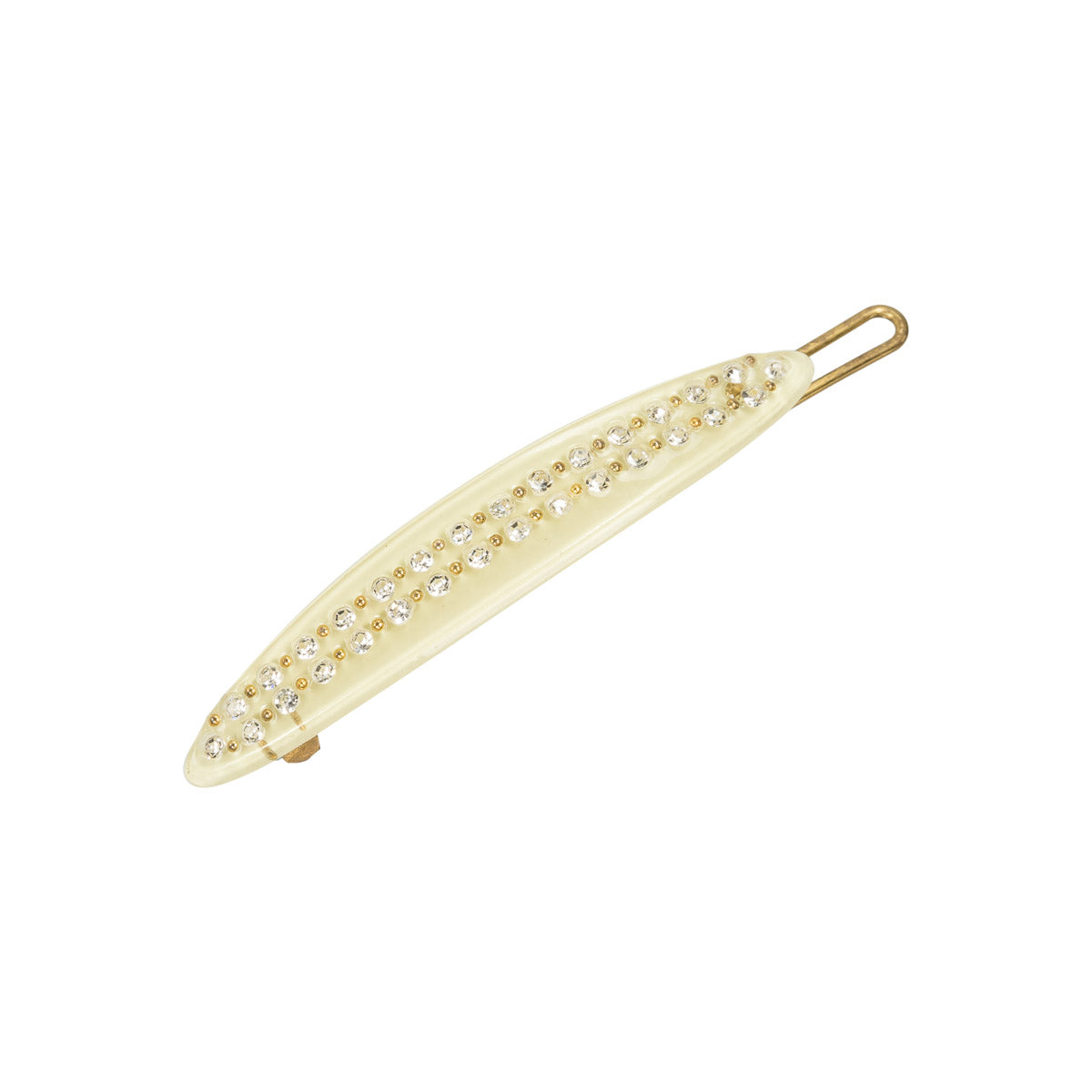 Petit Aval Crystal Hair Clip