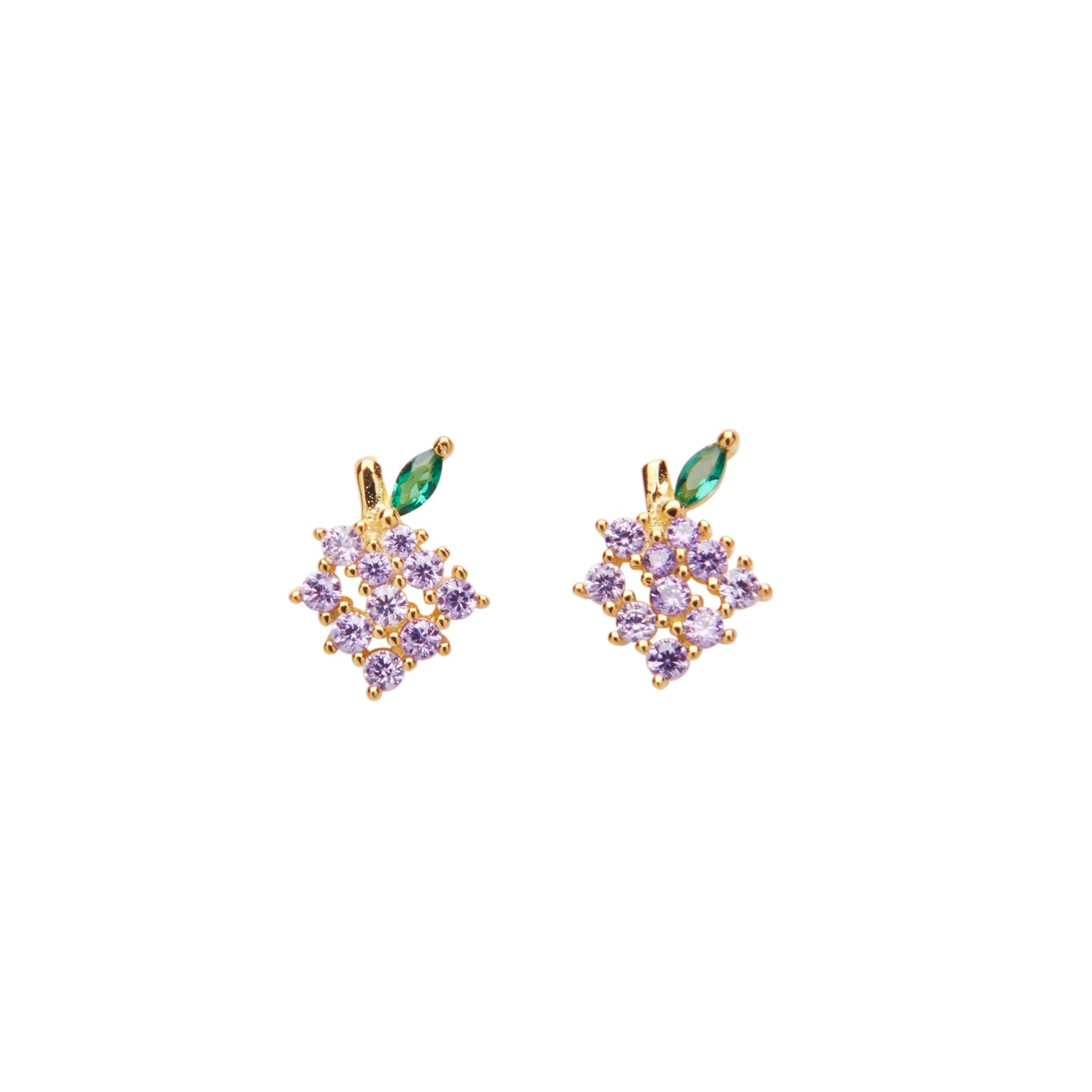 Grapes Crystal Studs