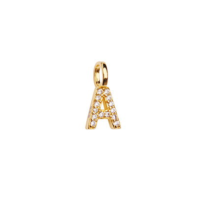 Pendant Crystal Alphabet