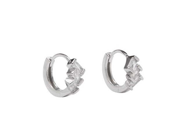 Mirach Crystal Hoops
