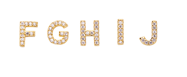 Alphabet Stud