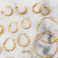 Casta Small Hoops