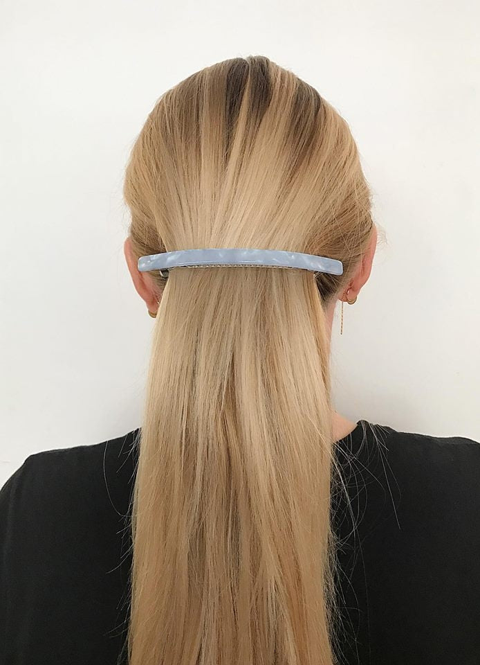 PICO Frenchie Hair Clip Shown on Model